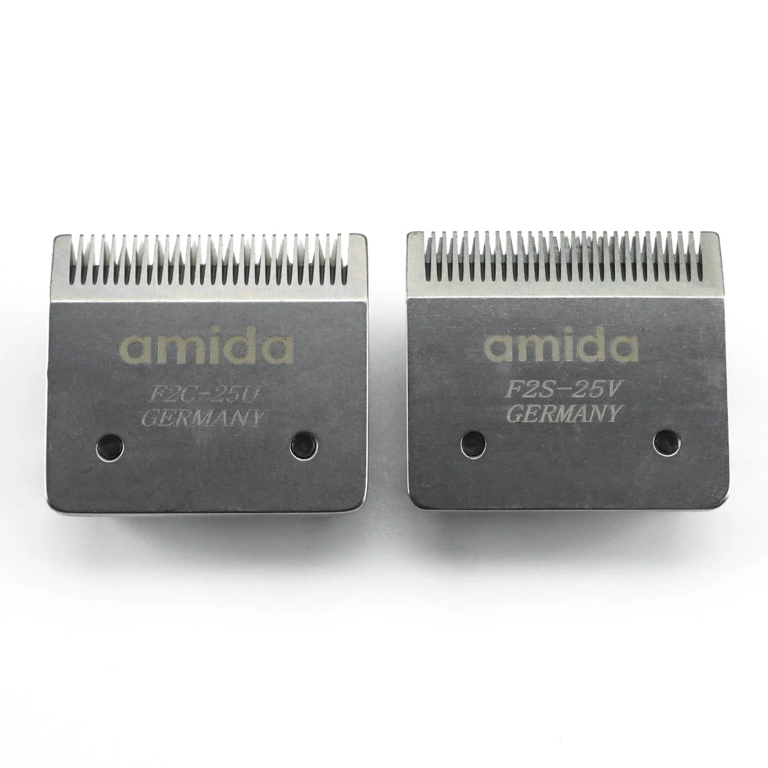 F2C-25U / F2S-25V Ceramic & Steel Clipper Blade ASM. Compatiable With AMIDA FT100 / Grand 177-FINE Thread Wire Cutter Machine