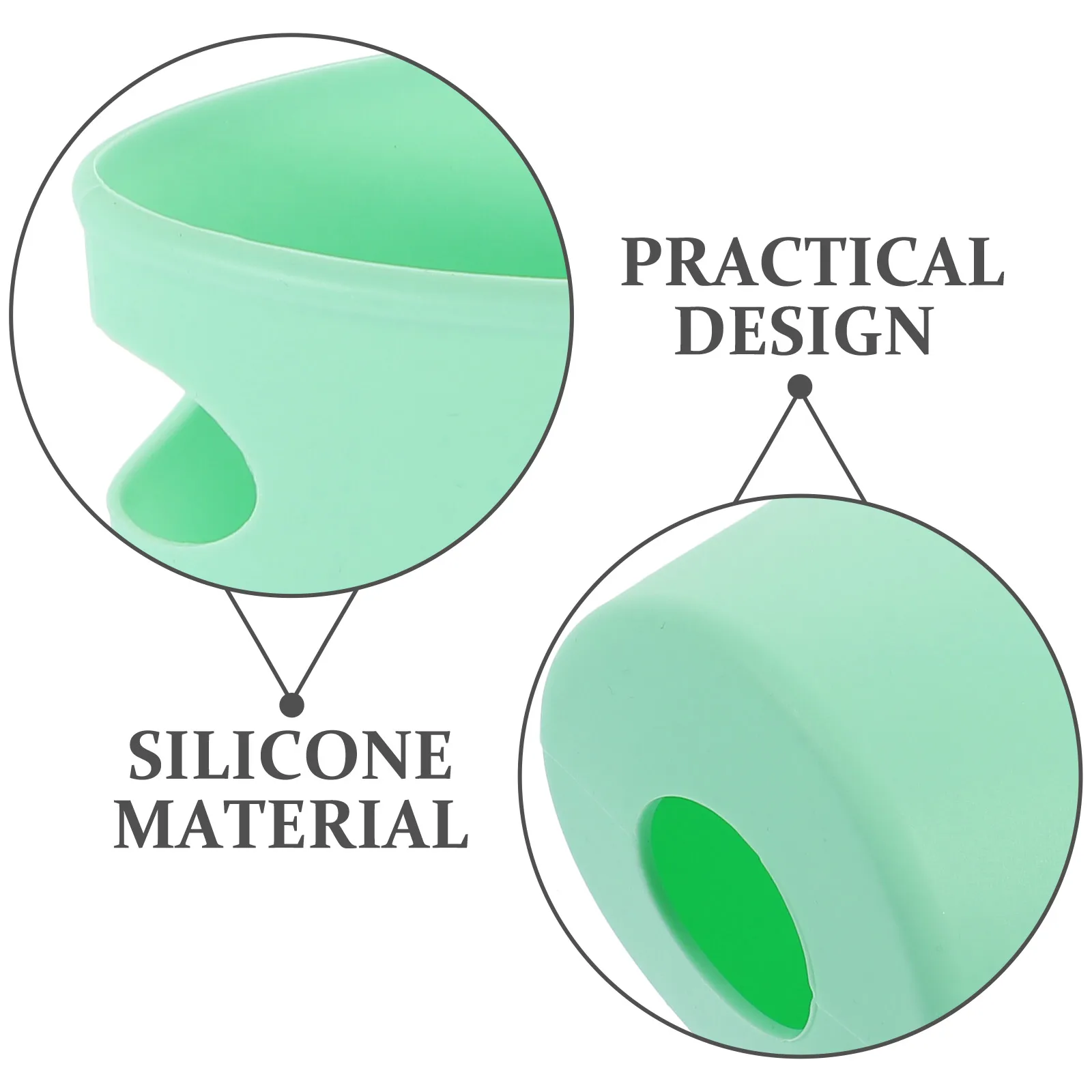 

1 Set Silicone Bottom Cover Non-S Anti-Scratch Cup Protector Water Bottle Boot For Home Use Compatible With Stanley 30Oz