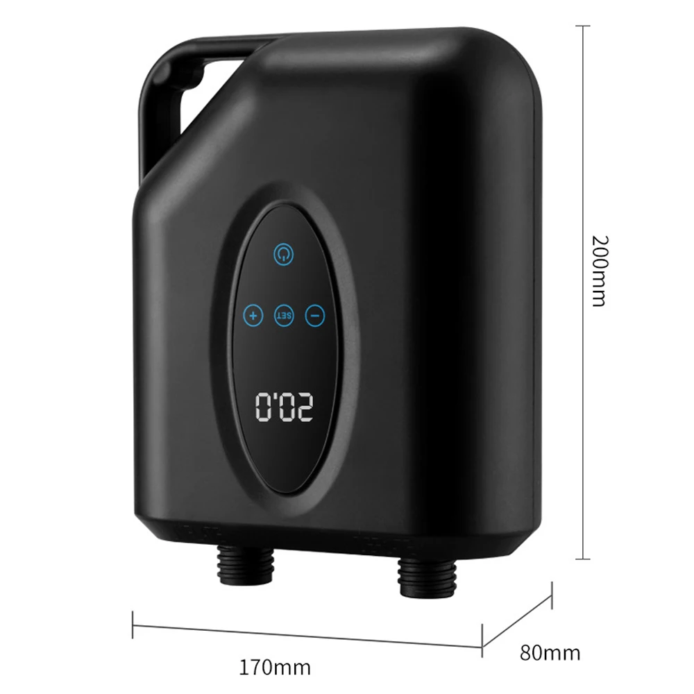 Портативный электрический воздушный насос 20PSI с 6 насадками для надувных лодок, гребных досок и бассейнов