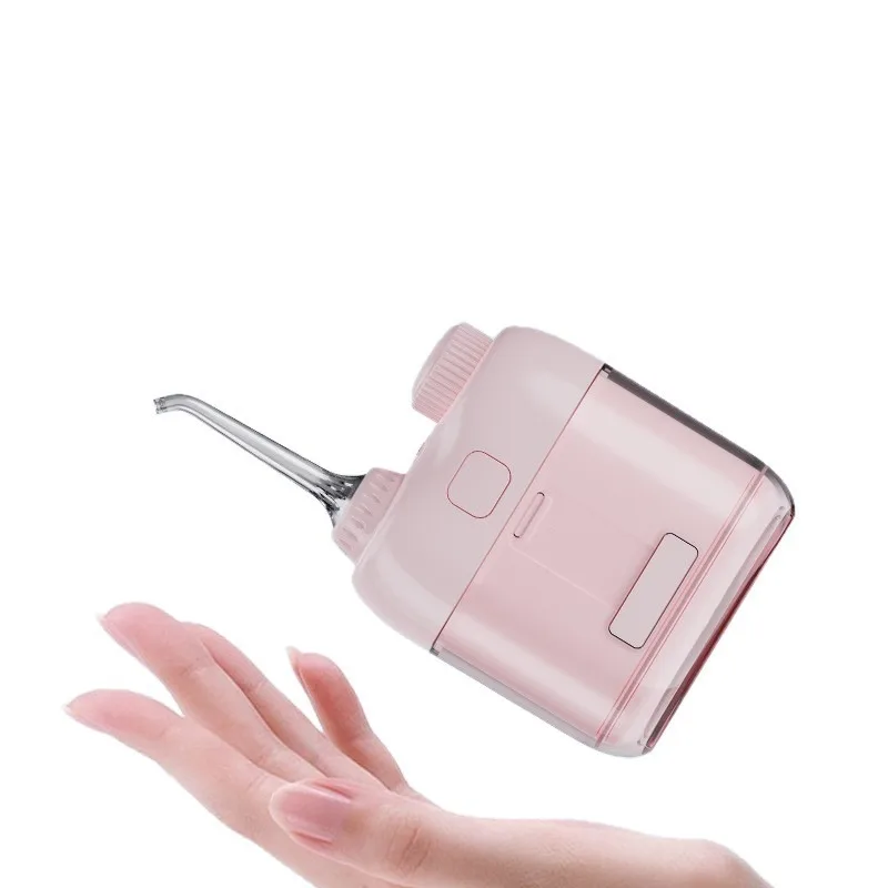 

Small pocket tooth flusher Compact portable oral cleaning care tooth water line Household electric calculus scrubber