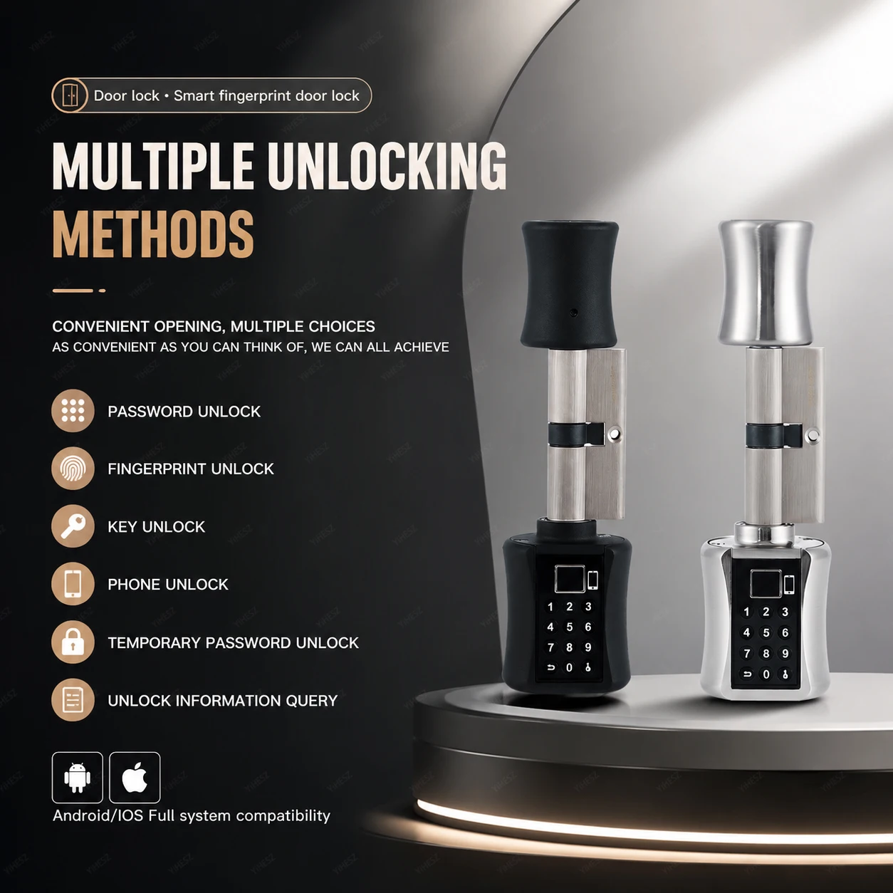 Phone Accessories App - Smart Door Lock Fingerprint Password Key