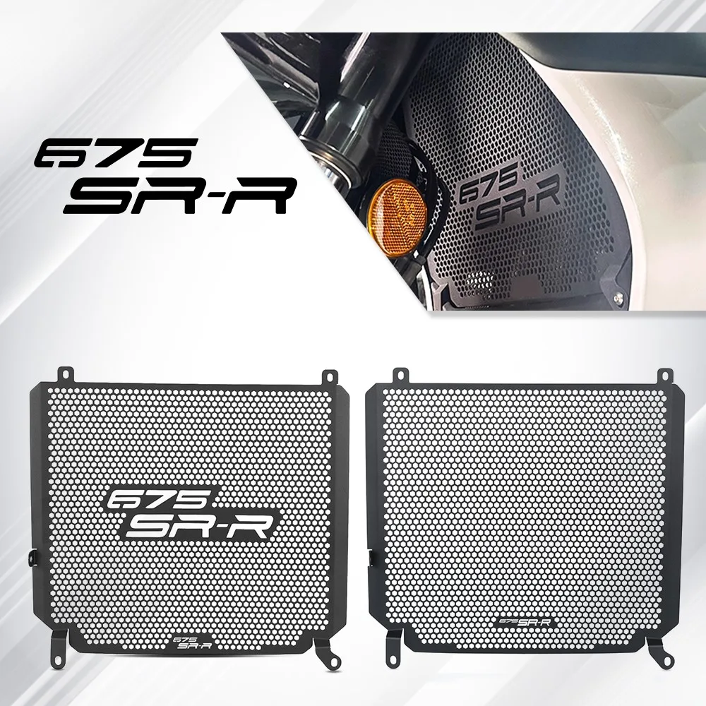 FOR CFMOTO CF MOTO 675SRR 675SR-R 675 SRR 675 SR-R 675 SR Motorcycles Accessories Radiator Grille Guard Grill Protection Cover