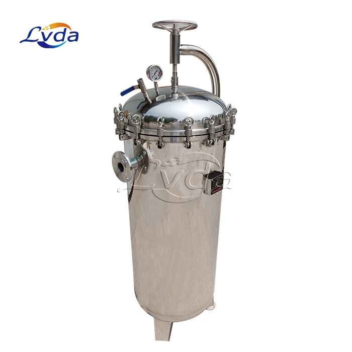

Cost Effective Industrial Filtration Stainless Steel Bag Filter Housing