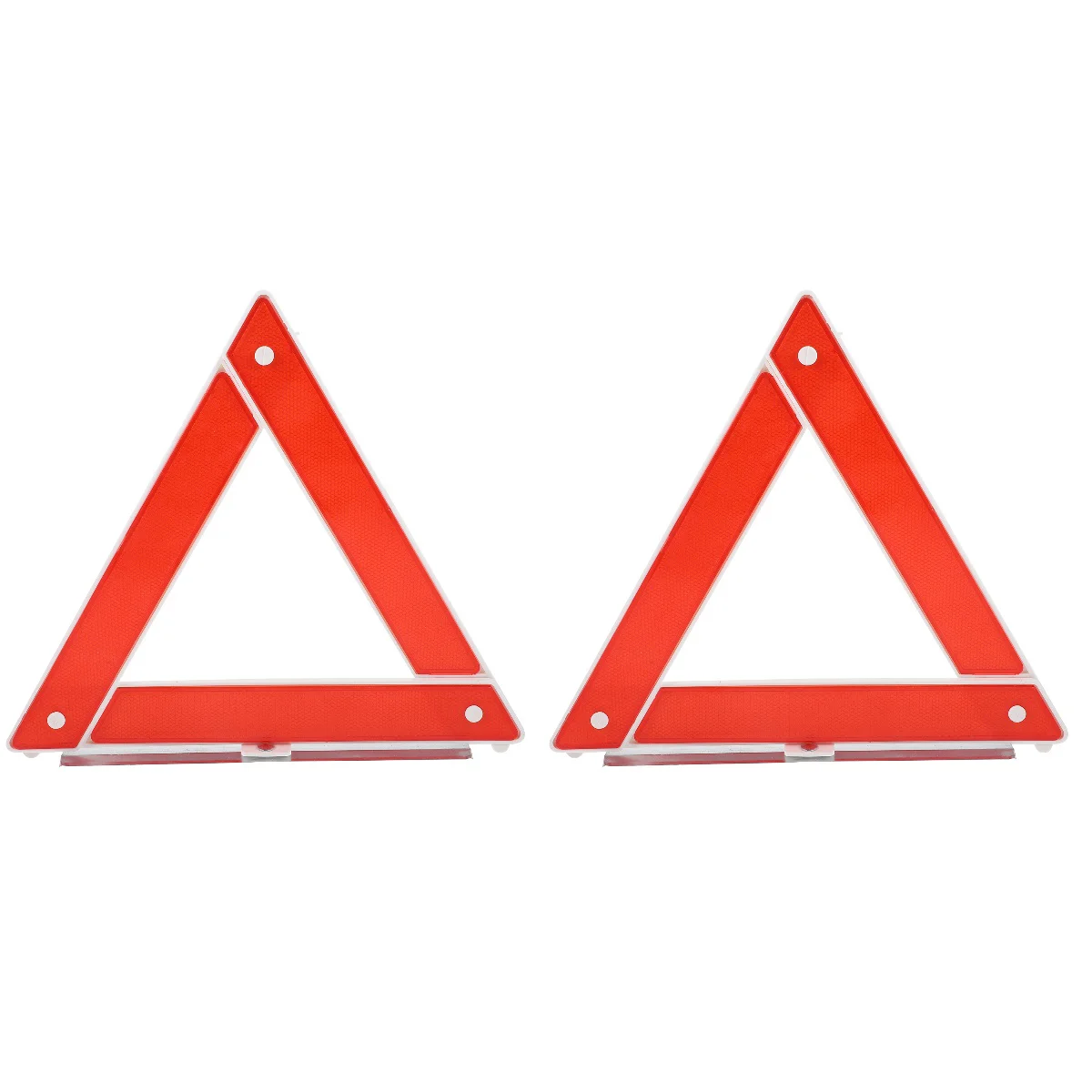 

2 PCS Warning Triangle Emergency Truck Accessories Triangles for Safety Trucks Road Reflectors Sign Reflective