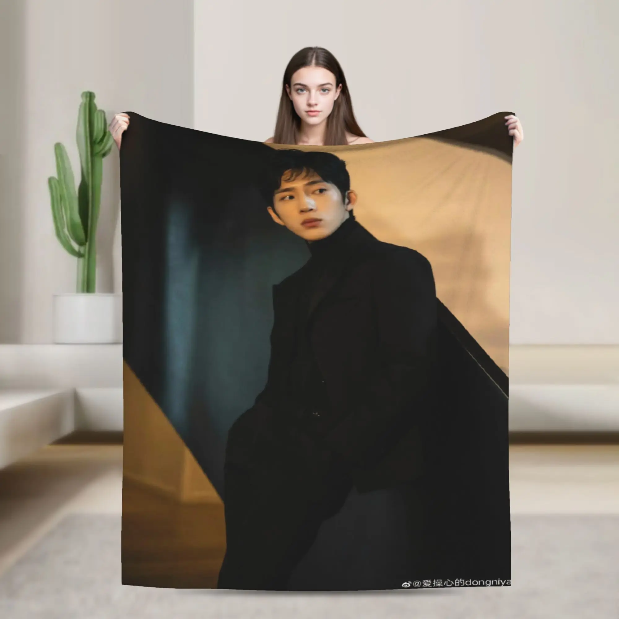 The Early Spring jing boran Accessories Blankets Soft Fleece  Throw Blankets Relax Plush Thin Quilt