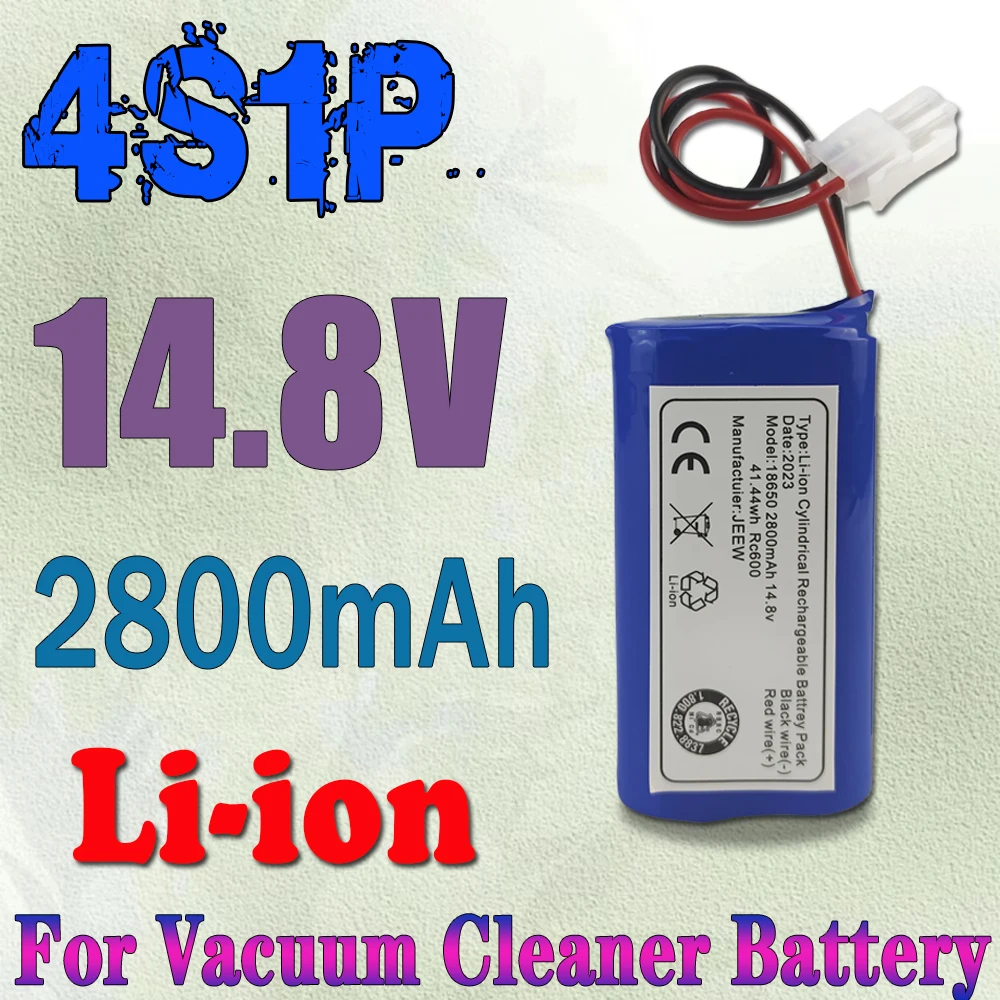 

New 14.8V 2800mAh Li-ion Battery Pack For LIFERO RX9 Robot Vacuum Cleaner Part