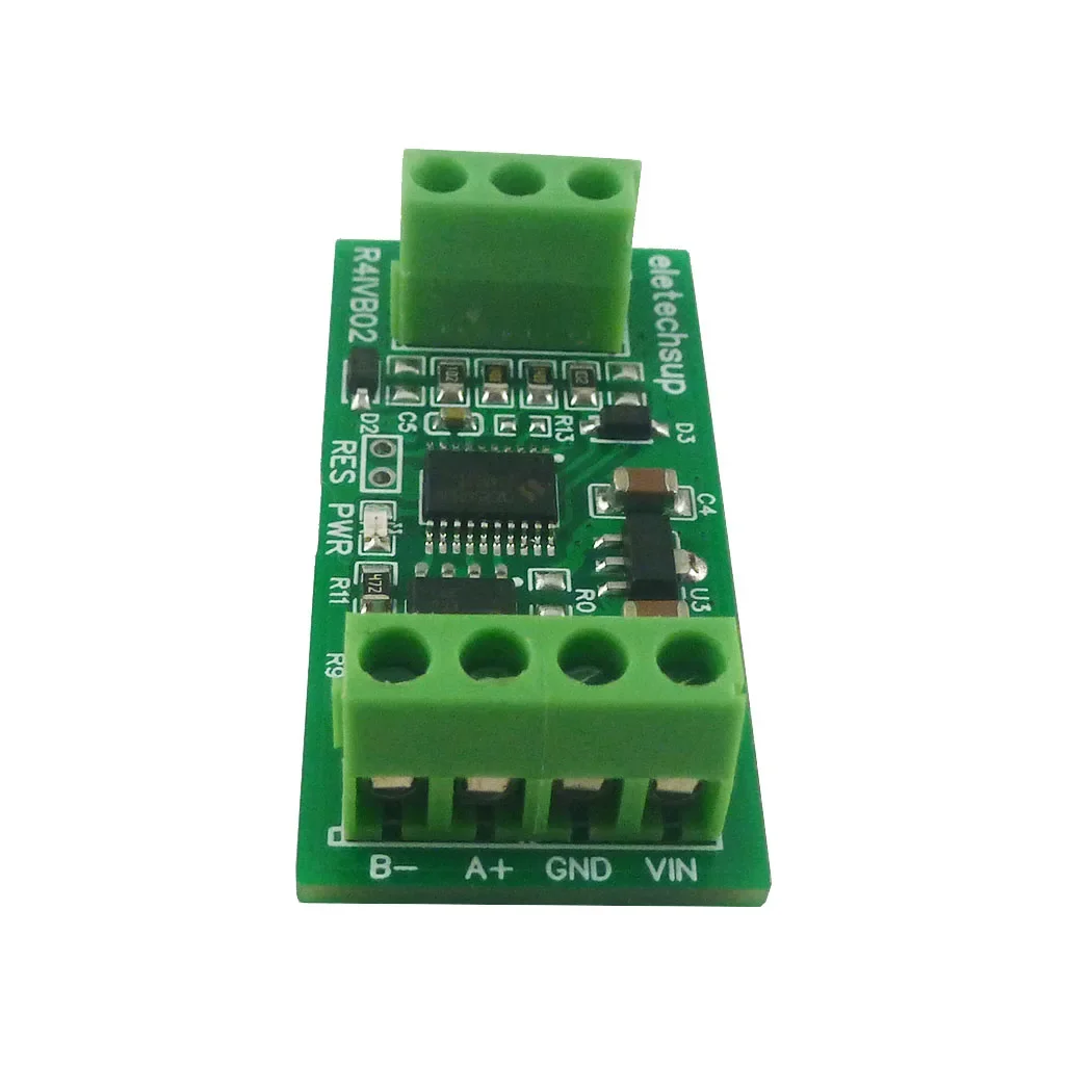 RS485 Modbus Collector Module 2ch Highly Integrated (12Bit ADC/Operational Amplifier/Voltage Reference) 4-20MA 0-5V 10V