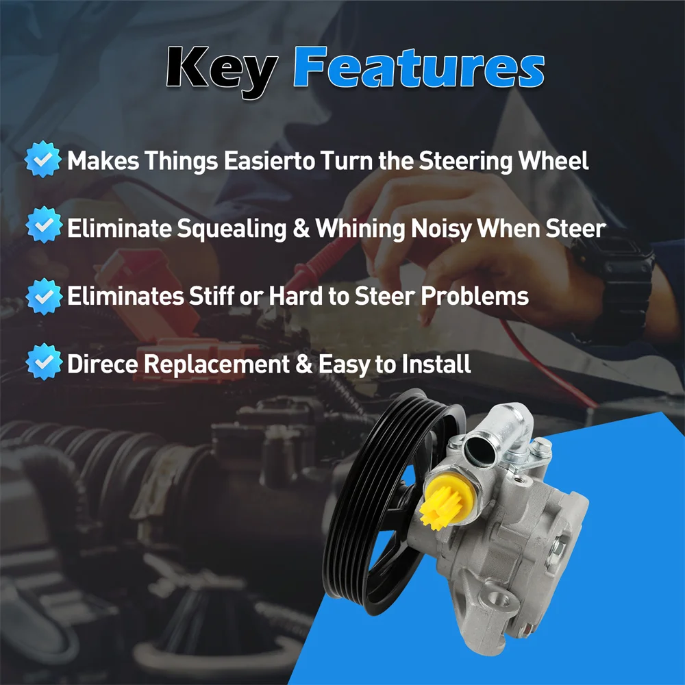 مضخة توجيه جديدة لجيب بويك تشيفي إكوينوكس ترافيرس جي إم سي أكاديا زحل تورنت 12589753 20902363 20945812 20954812 #3