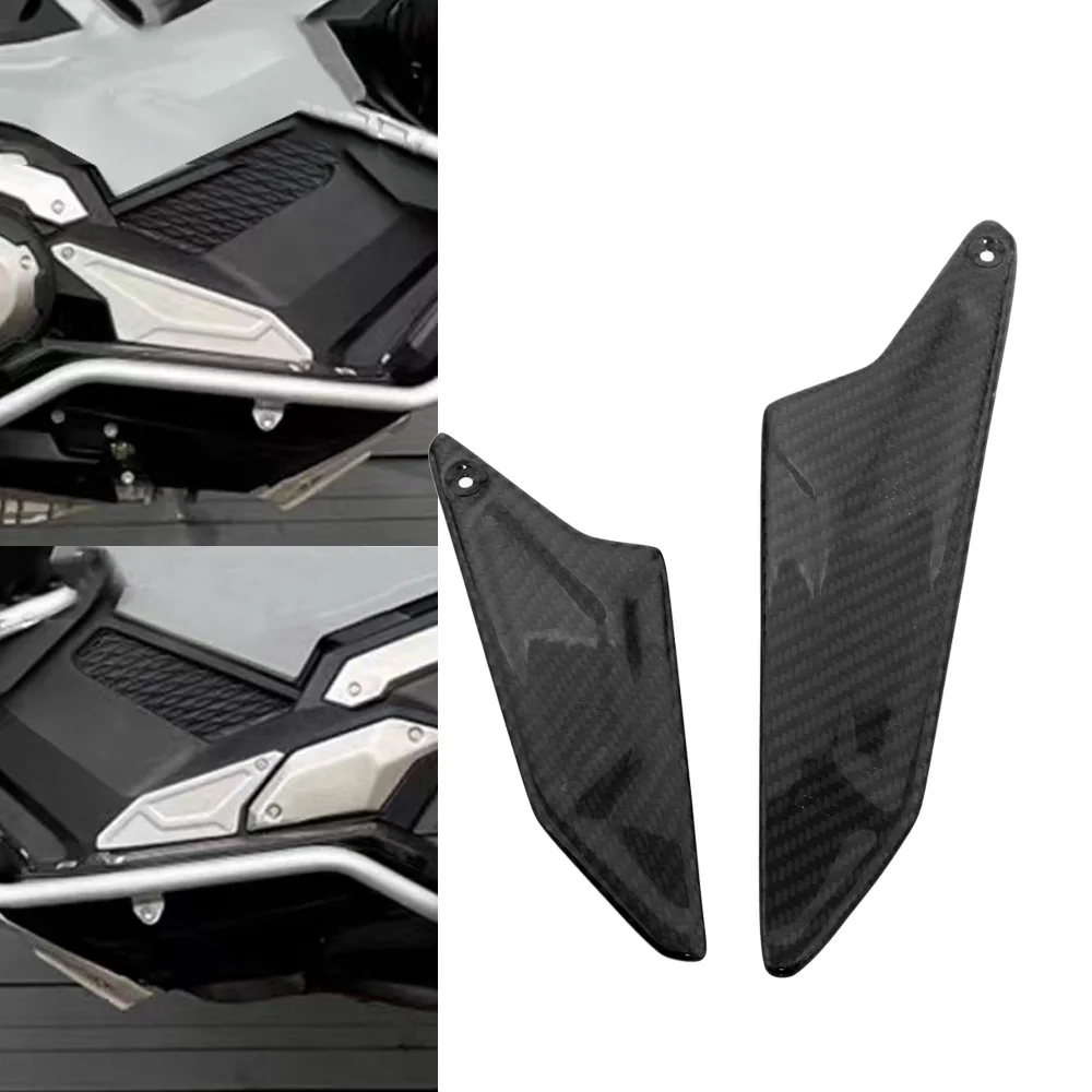 

Motorcycle Lateral Covers Kit Side Cover Guard Plate Protector Real Carbon Fiber For Honda X-ADV 750 XADV750 2021-22 Accessories