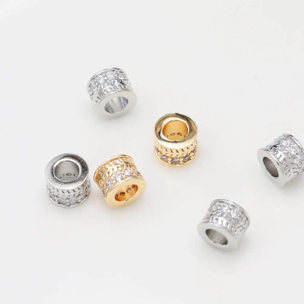 

Cordial Design 30Pcs 5*6MM Jewelry Findings & Components/Hand Made/Genuine Gold Plating/Copper/Bracelets Accessories #195069