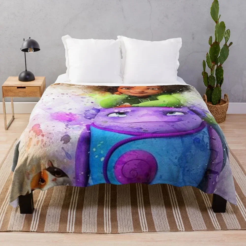 

Cute Art Home movie Throw Blanket Plaid on the sofa Luxury St sofa bed Blankets christmas decoration Camping Blankets