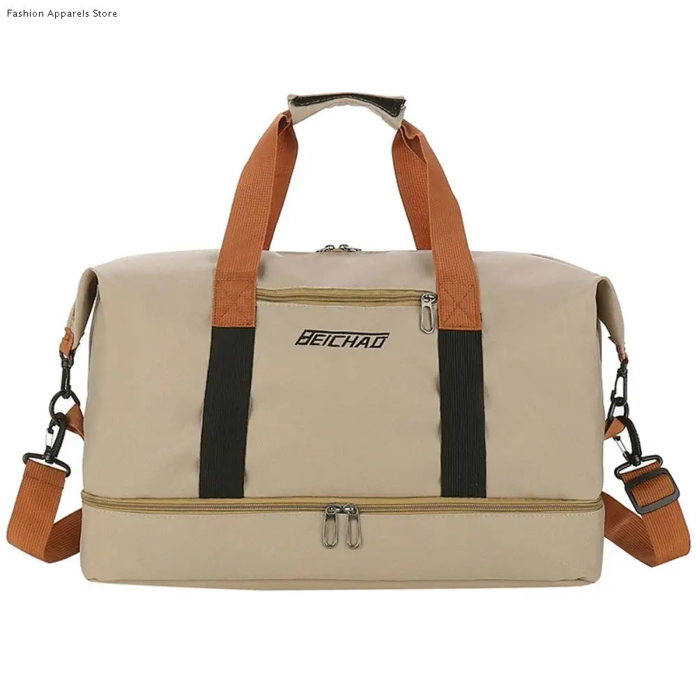 

Модная дорожная спортивная сумка большой вместимости, ручная дорожная сумка для деловых поездок, водонепроницаемая спортивная сумка-мессенджер для путешествий