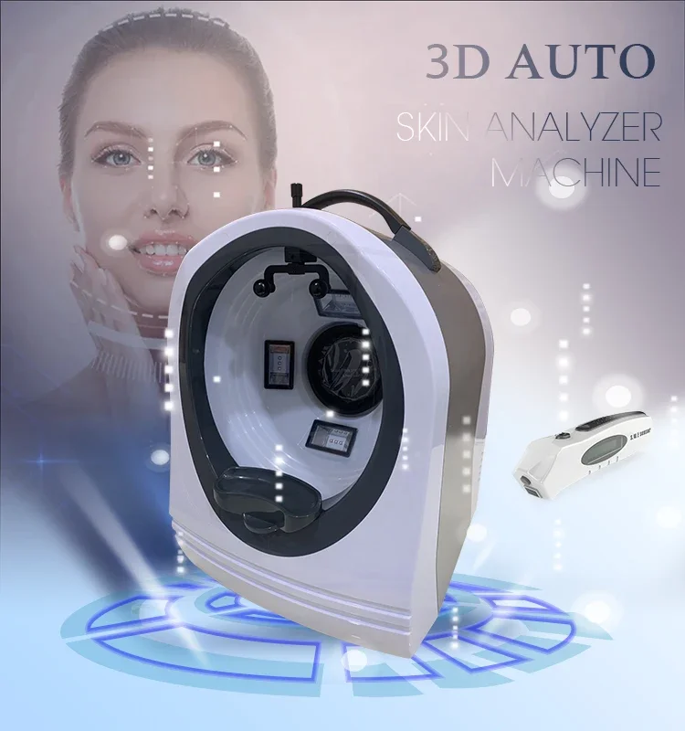 Portable Beauty Equipment-facial Skin Analyzer Machine With 3D Image RGB, UV, PL Spectral Imaging Technology Official genuine