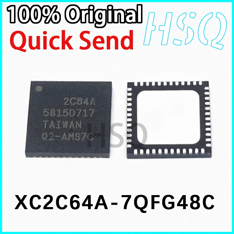 

1PCS New Original XC2C64A-7QFG48C XC2C64A QFN48 Programmable Logic Chip in Stock