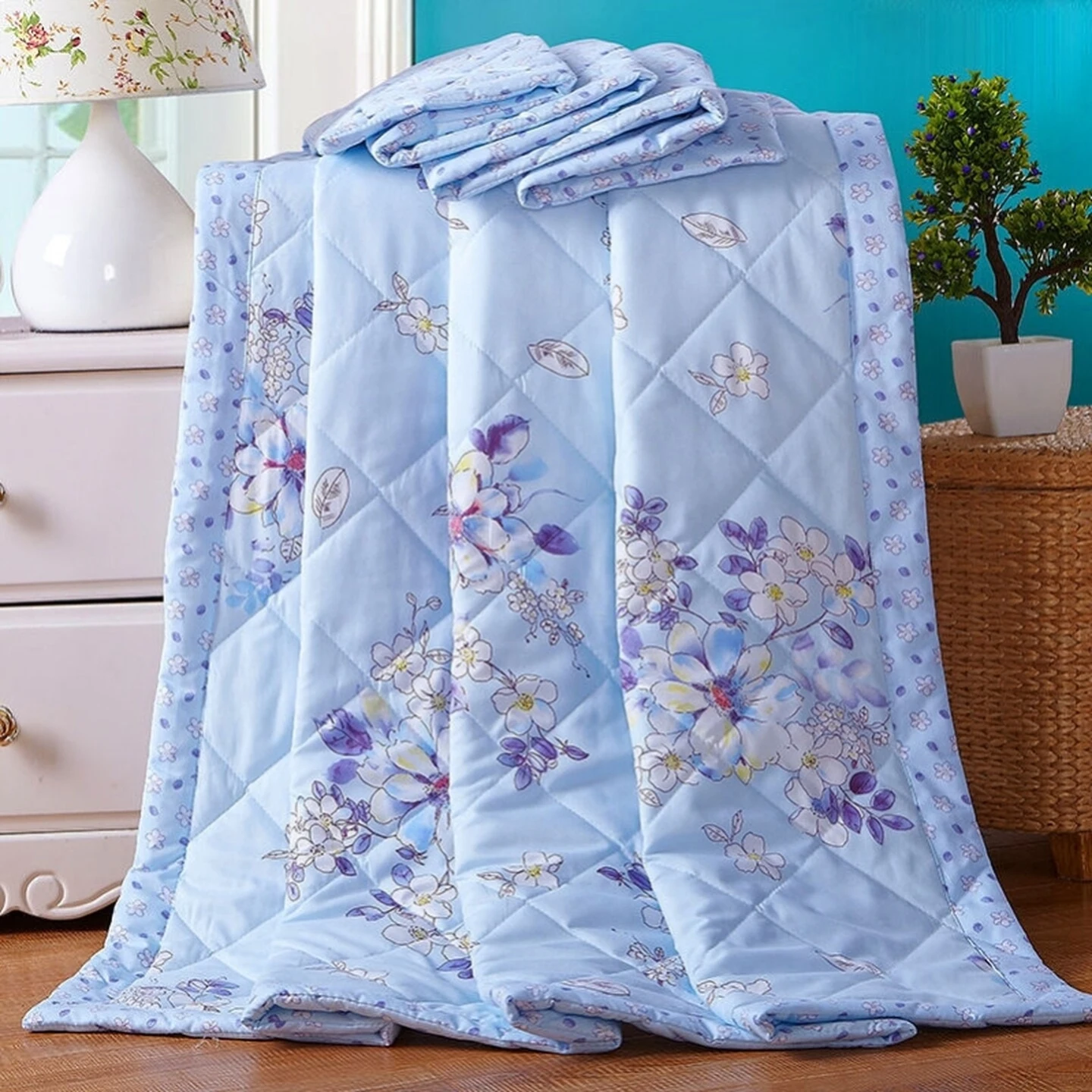 washable-summer-cool-air-conditioning-blanket-single-double-thin-fiber-filled-quilt-spring-autumn-core-can-be-washed-in-the-m