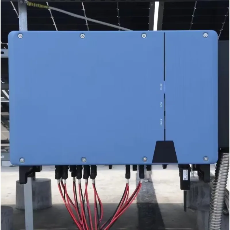 Professional New 36kW Solar Inverter Three Phase AC String On-Grid Solar System 98.7% Efficiency