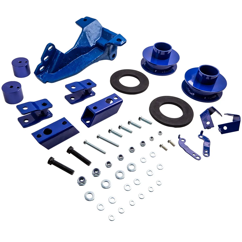 Front 2.5 Inch Level Lift Kit Coil Spacers For Ford F250 F350 Super Duty 2011-2018