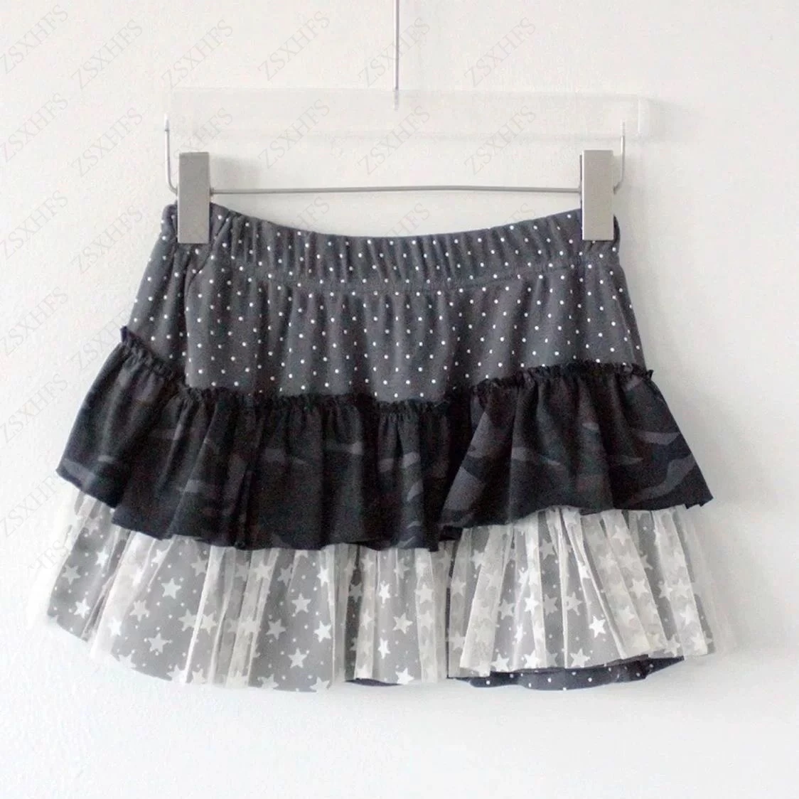 

Kawaii Y2K Sweet Wave point Cute Girl Lace Japanese Kawaii Tiered TuTu Skirt Princess Harajuku Mini Skirt Aesthetic Gyaru Skirts