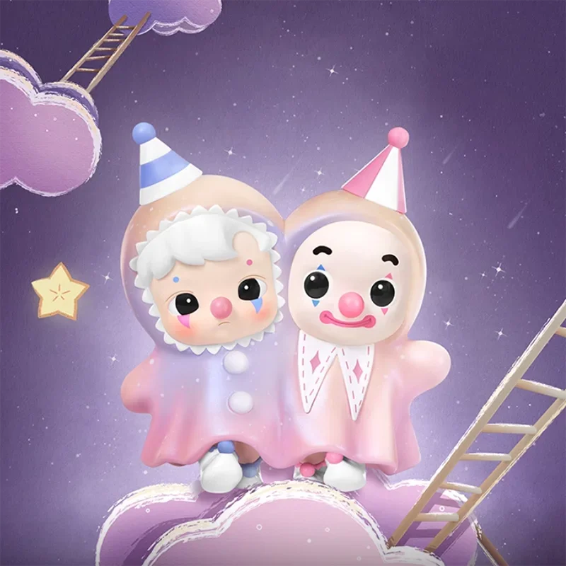 Pop Mart HACIPUPU – boîte aveugle série une nuit de fantaisie, sac de devinettes, boîte mystère, jouets poupée, Collection d'ornements de figurines d'anime mignonnes