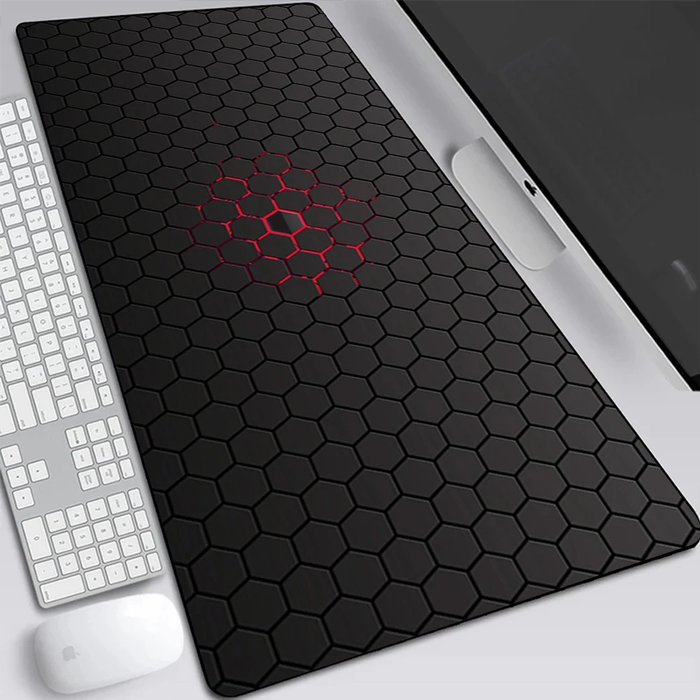 Grande Gaming Mouse Pad, grade, favo de mel, computador, laptop, teclado, tapete de mesa, mouse gamer, tapete XXL, escritório