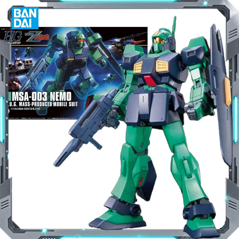 

Оригинальная модель Bandai Garage Kit Gundam HG1/144 MSA-003 Nemo Gundam A.E.U.G MASS-PRODUCED, экшн-фигурка, сборная коллекция, модель