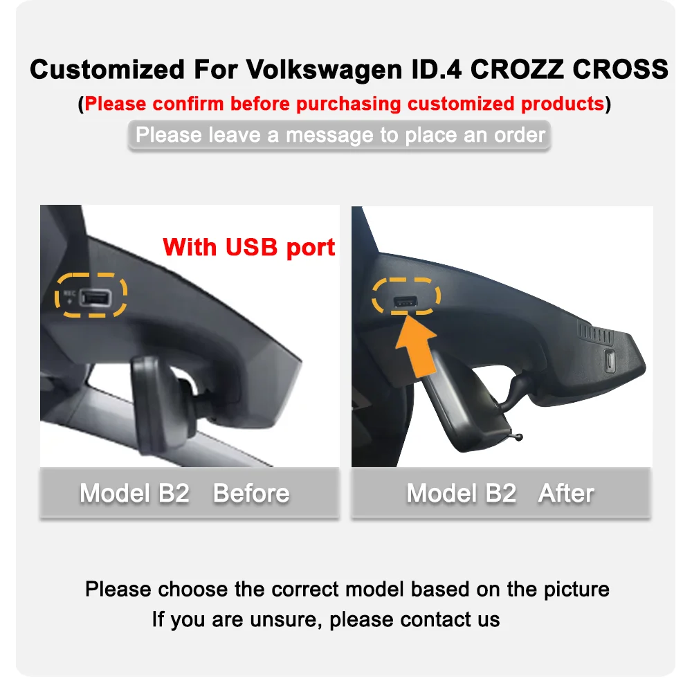 التوصيل والتشغيل المخصص لسيارة VW Volkswagen ID 4 ID4 ID 4 AWD Pro S X GTX Plus CROZZ CROSS #3