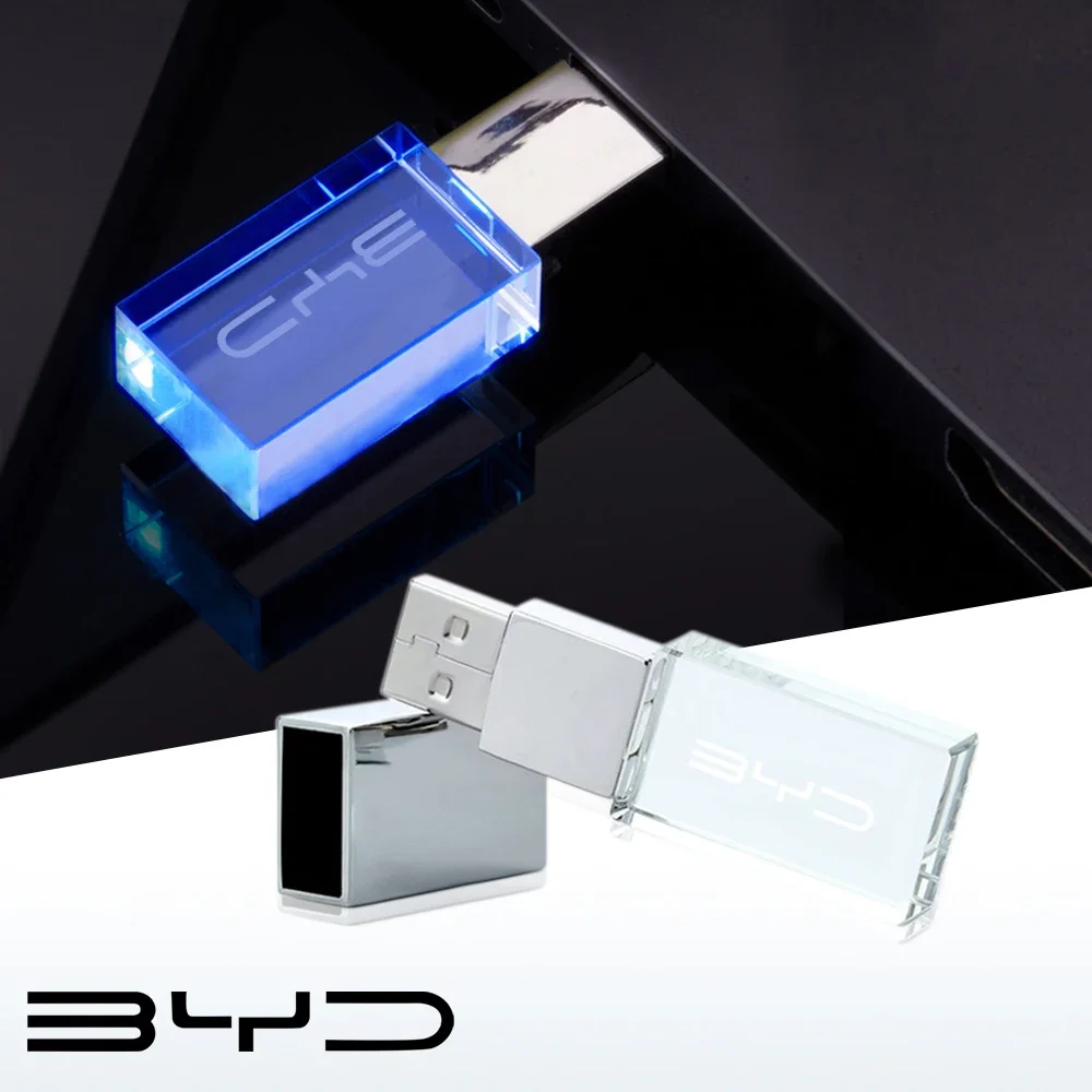 Car glass USB drive Color dimming car accessories for BYD Build your dreams han tang ev dm d1 song MAX