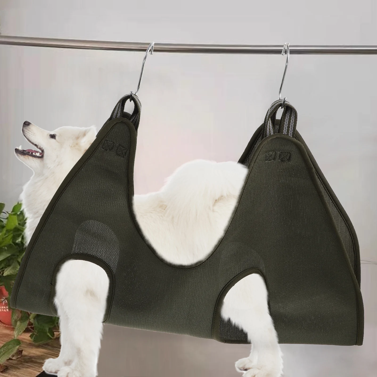 

1Pcs Pet Grooming Hammock Ergonomic Design Breathable Durable Assistant for Dog Cat Nail Trimming Beauty Pet Grooming Hammock