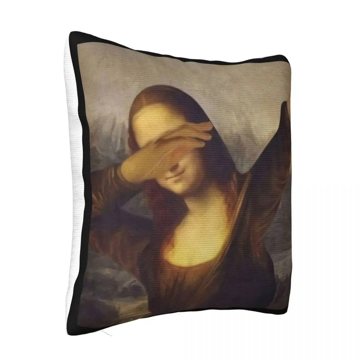 Quality Unisex Dabbing Mona Lisa Dab Hiphop Classic Art Gioconda Classic O' T'Shi Pillow Case