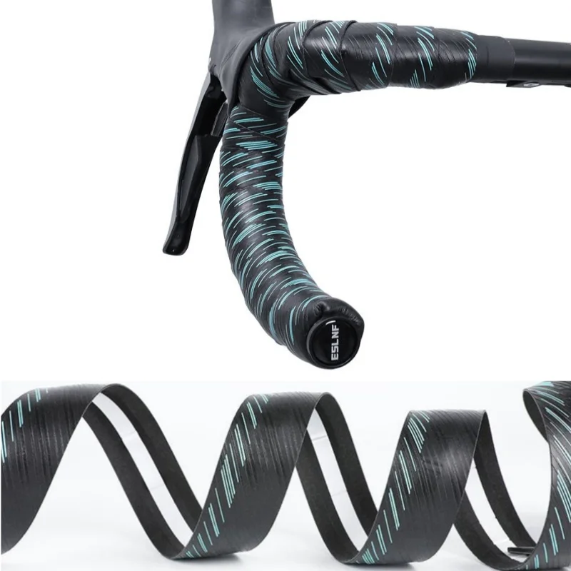 

ESLNF Bike Handlebar Tape Thickness EVA Bicycle Handlebar Tape Wrap for Road Bike Bicycle Grips Strap Bicycle Handlebar Tape