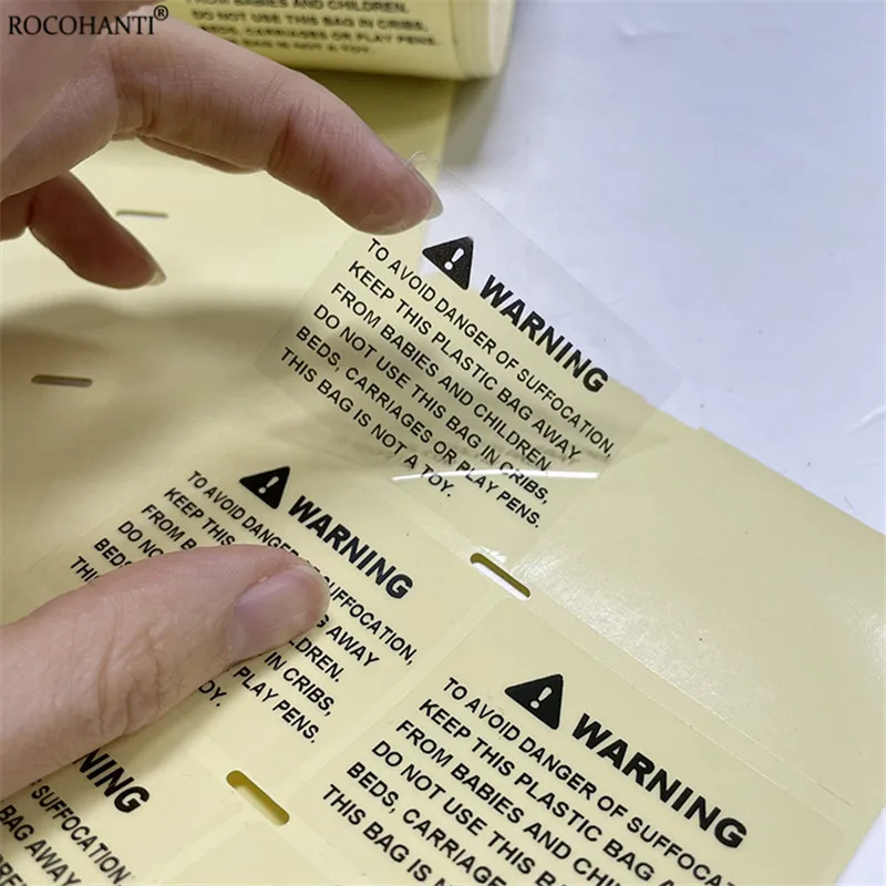 500x Handle with Care Thank You Warning Packing Shipping Label Fragile Stickers Permanent Adhesive