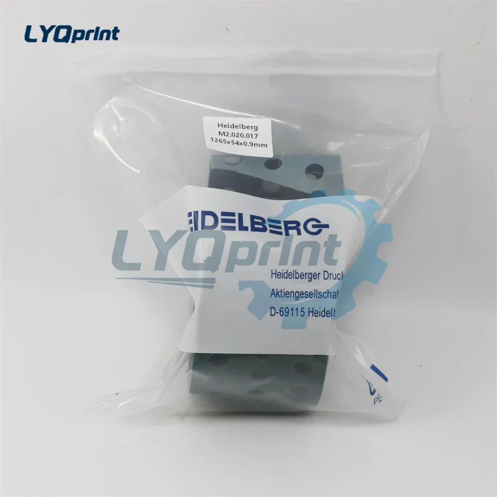 

1 шт. 1265x54 мм Ремень Heidelberg SM74 M2.020.017, запчасть для печатной машины SM74