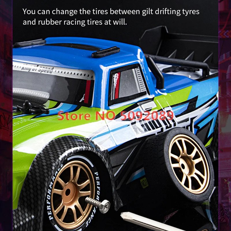 2.4G 4WD High Speed Drift Car Full Scale Spray Rc Competitive Racing Drift Car Simulation Spray Stunt Car Vehical Toys Gift Kids