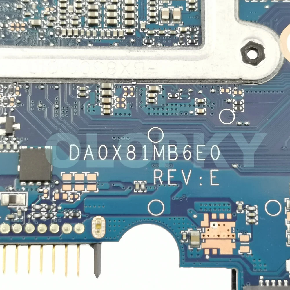 

DA0X81MB6E0 Mainboard i3-7100U i5-7200U i7-7500U CPU for HP Probook 430 G4 440 G4 Laptop Motherboard 913100-001 L07237-001 DDR4
