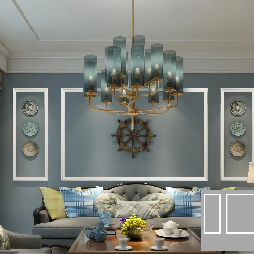 1PC 2m/78.74inch Self Adhesive Wall Trim Line Skirting Border Wall Edge Strip Sticker Waterproof Baseboard Wallpaper