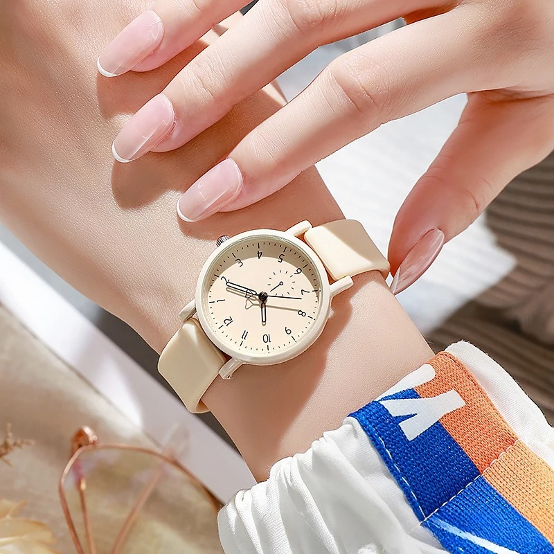 New Fashion Watch for High School Girls High School Students High Beauty Versatile Quartz Watch