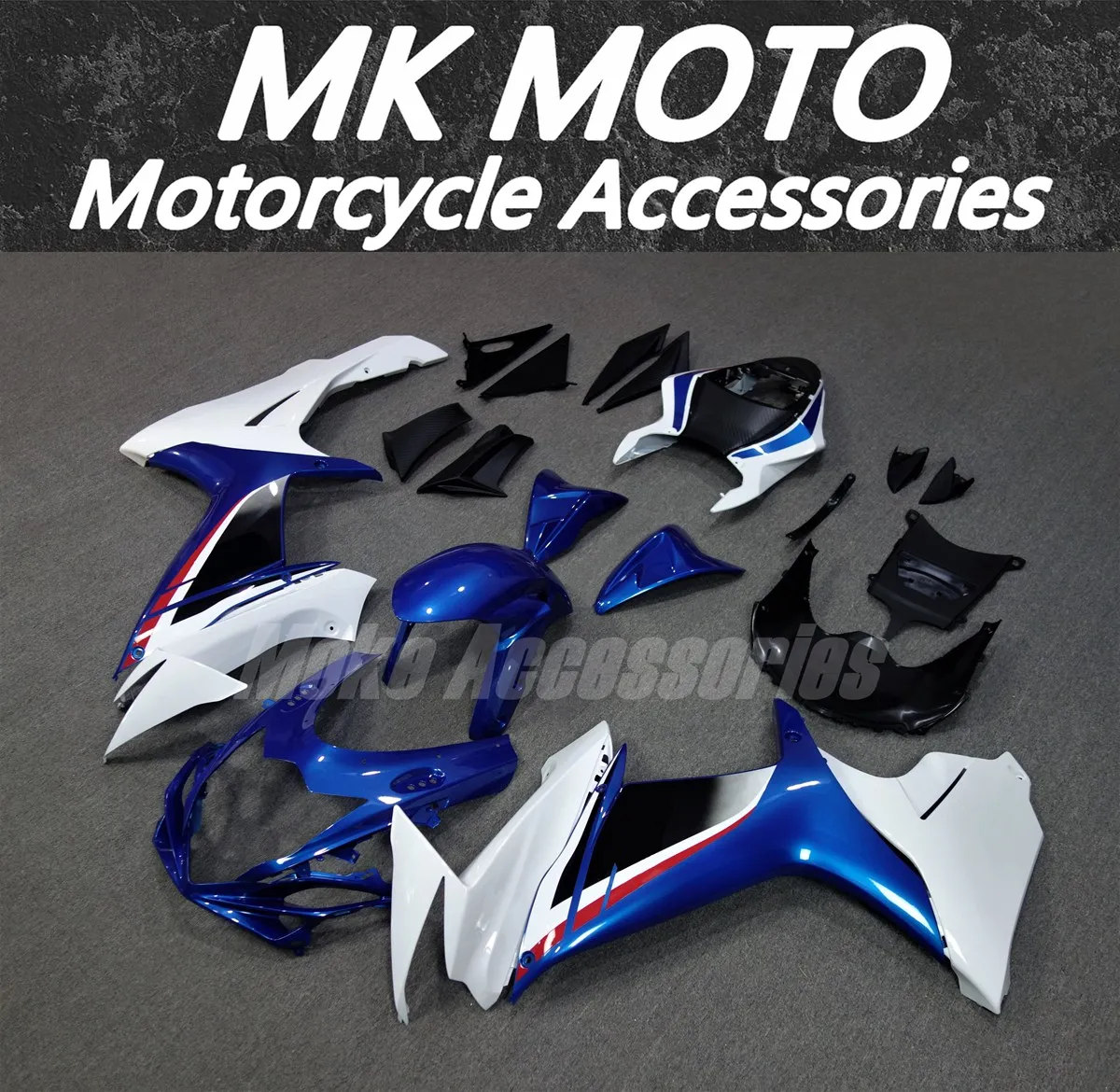 

Fairings Kit Fit For gsxr600/750 2011 2012 2013 2014 2015 2016 2017 2018 2019-2022 2023 2024 L1 Blue White Black