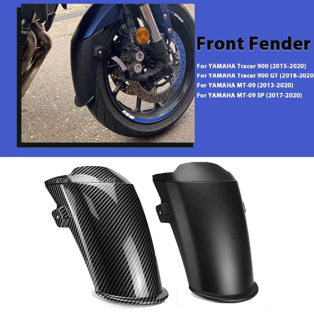 MT09  Front Tire Hugger Fender Mudguard For Yamaha Tracer 900 GT MT-09 MT 09 SP Motorcycle Wheel Splash Guard Accessories