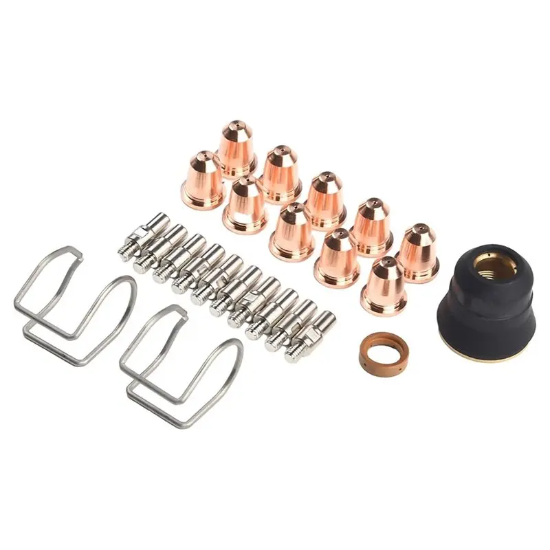 AFOURT-Plasma Cutter Consumables Set 24-Piece For Electric Models 95539 95413 60767 95136