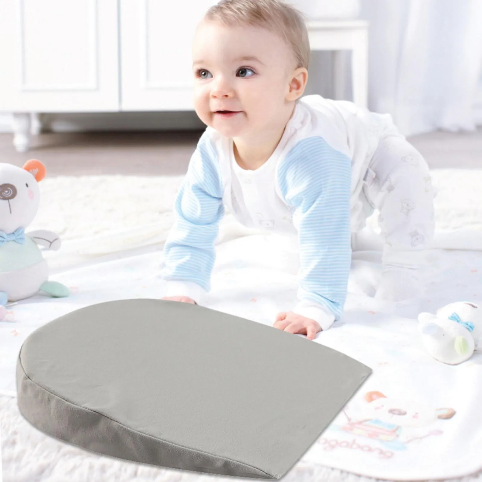 Baby Anti Vomiting Ramp Pad Baby Anti Overflow Side Feeding Pillow Gifts For New Moms