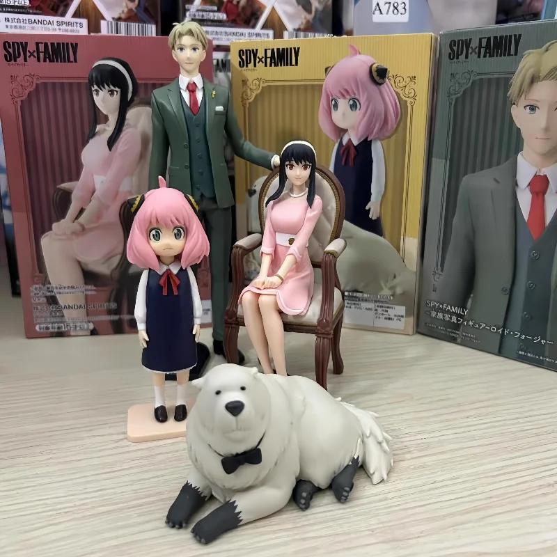 

Genuine Bandai Banpresto Spy×Family Anime Figure Twilight Anya Yor Bond Action Figure Toys For Boys Girls Gift Collectible Model