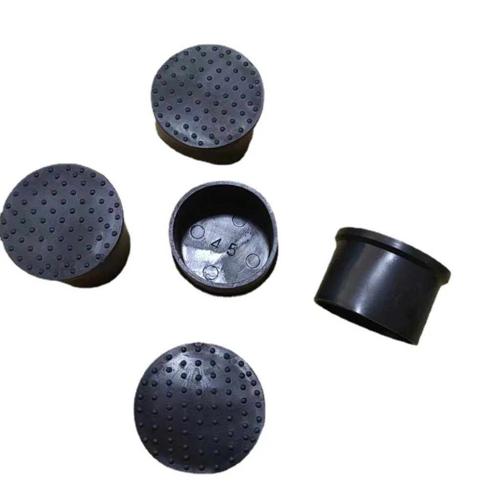 Round Cylindrical Butt Furniture Pipe Covers Rubber Feet Plastic Tube End Cap Chair Legs Protector Furniture Table Leg Tips