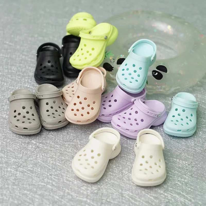 BJD Doll Shoes For 1/4 1/6 Doll Slippers Sandals Doll Accessories DIY Gift