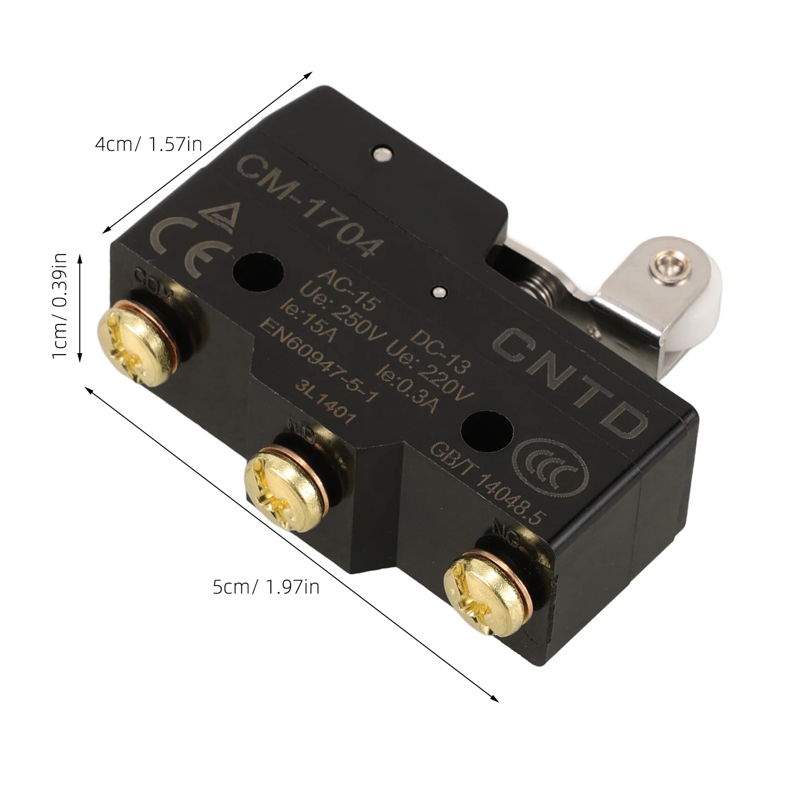 Premium Golf Cart Electrical Switch Micro for Accelerator Stop Control Replacement Parts Maintenance Upgrades