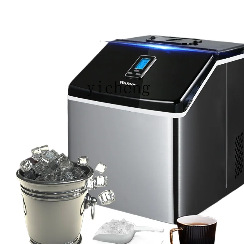 

ZF Ice Maker Milk Tea Shop Commercial Small Square Ice Home Dormitory Bar Square Ice Maker