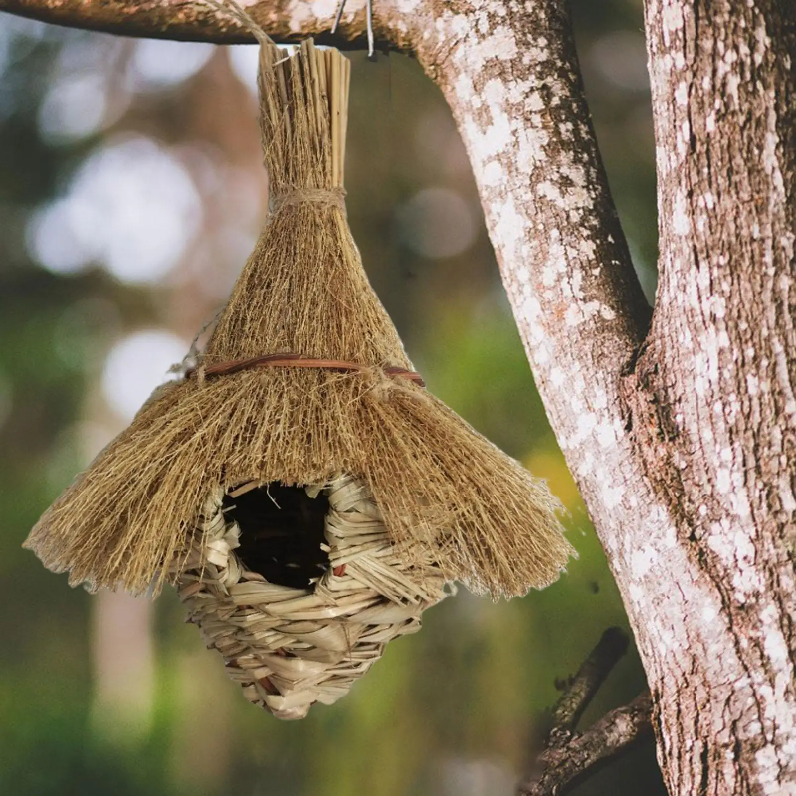 Straw Birdhouse, Bi… - image