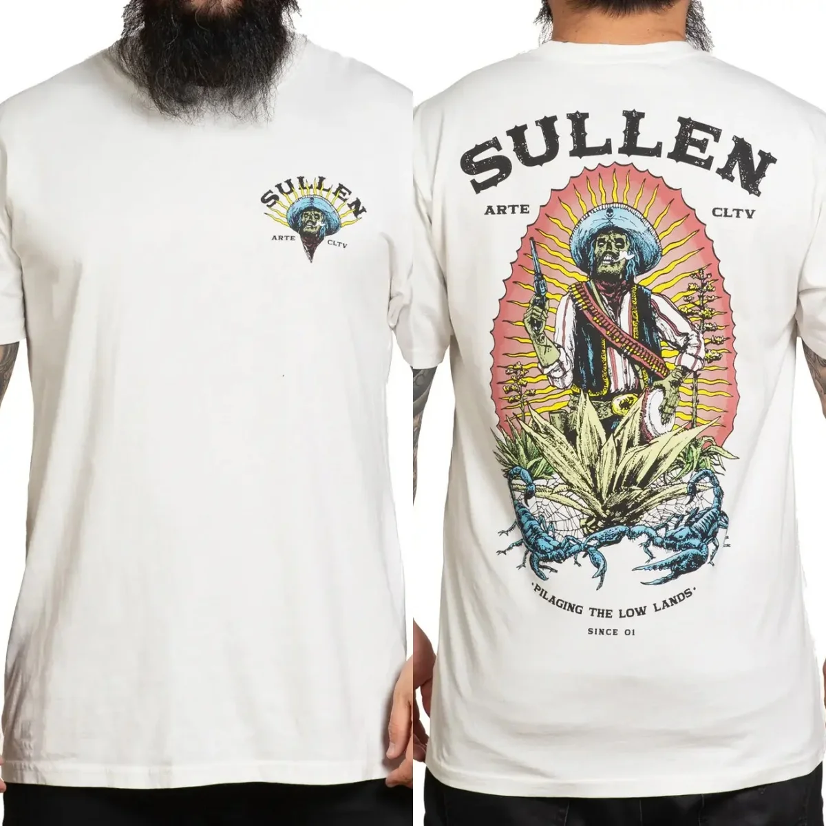 Bestes 2026 Sullen Clothing Grafik-Baumwoll-T-Shirt Unisex Sommer Kurzarm Mode Marken-T-Shirt Luxus Casual Vintage Tees – Detail 2