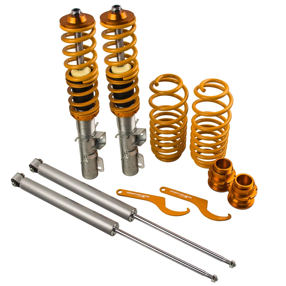 4pcs/set Coilover Suspension Kit For Seat Leon 1M1 Audi TT 8N Coil Spring Shock Absorbers