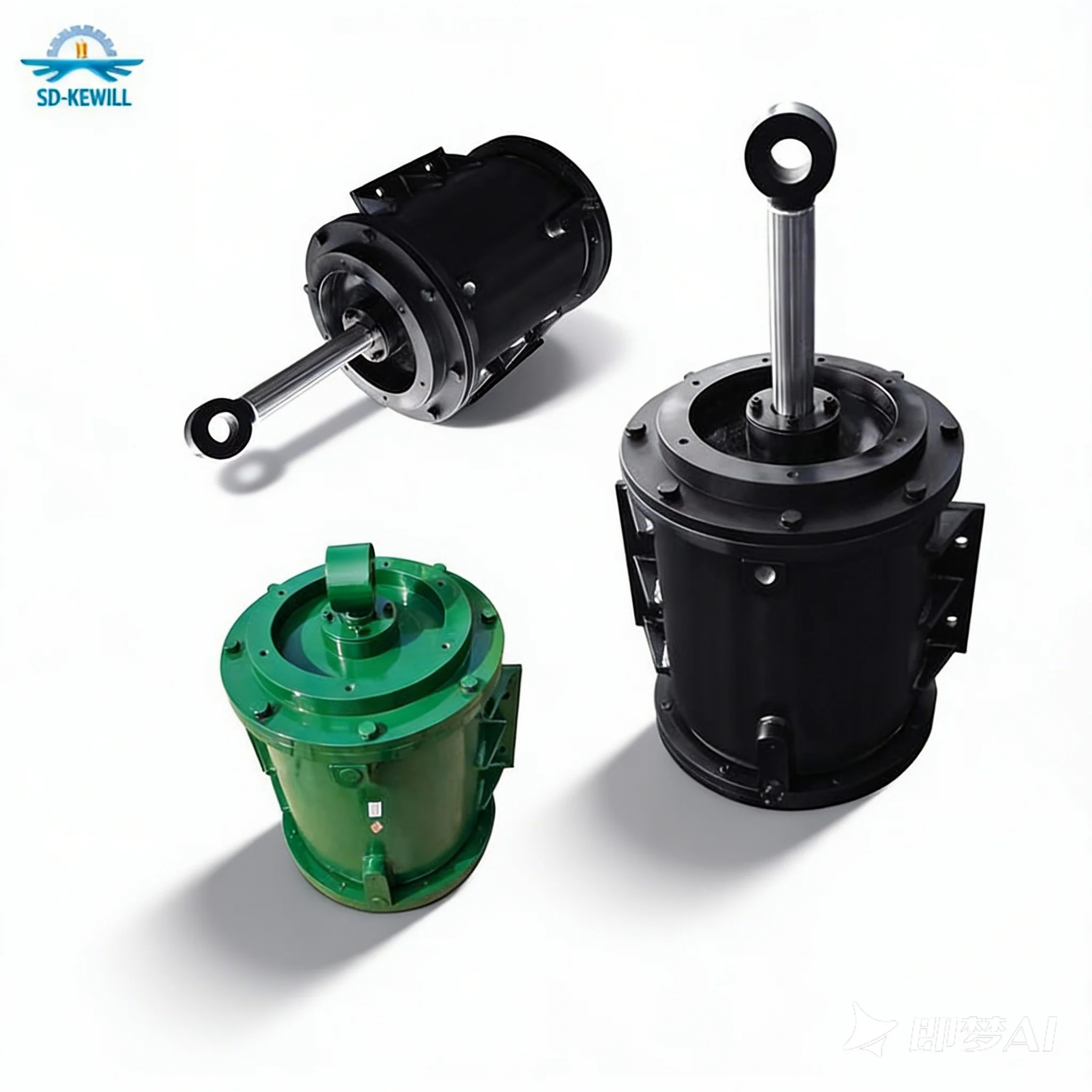Large Bore Standard Double-acting Pneumatic Cylinder Bearing Gear 450/70-320 Model 10-ton Thrust Price 1-year Warranty