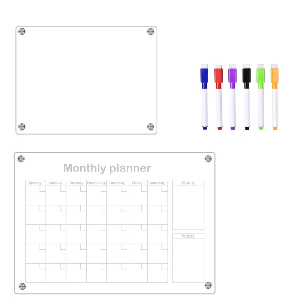 Customizable Fridge Magnet Planner Fridge Magnet Fridge Magnet Magnetic Planner Productivity Tool To-Do List Organizer